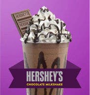hersheys chocolate milkshake